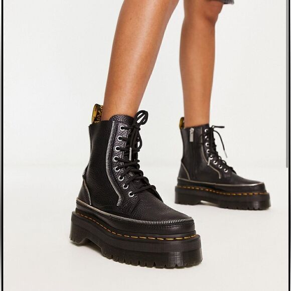 Dr. Martens JADON BOOT ALTERNATIVE LEATHER PLATFORMS - Picture 1 of 13